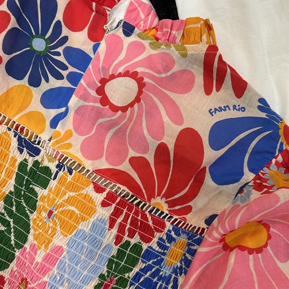 Farm Rio Sunny Daisies Blouse - Picture 7 of 7